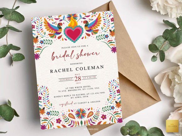 Download Mexican Theme Bridal Shower Template - Mexican theme Collection