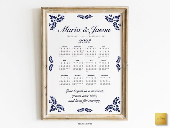 Download Mexican Theme Wedding Calendar Template - Mexican theme Collection